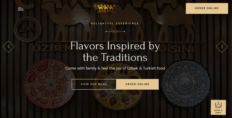 Caravan-Uzbek & Turkish Cuisine