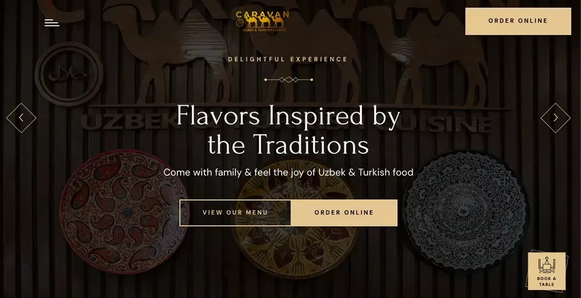 Caravan-Uzbek & Turkish Cuisine