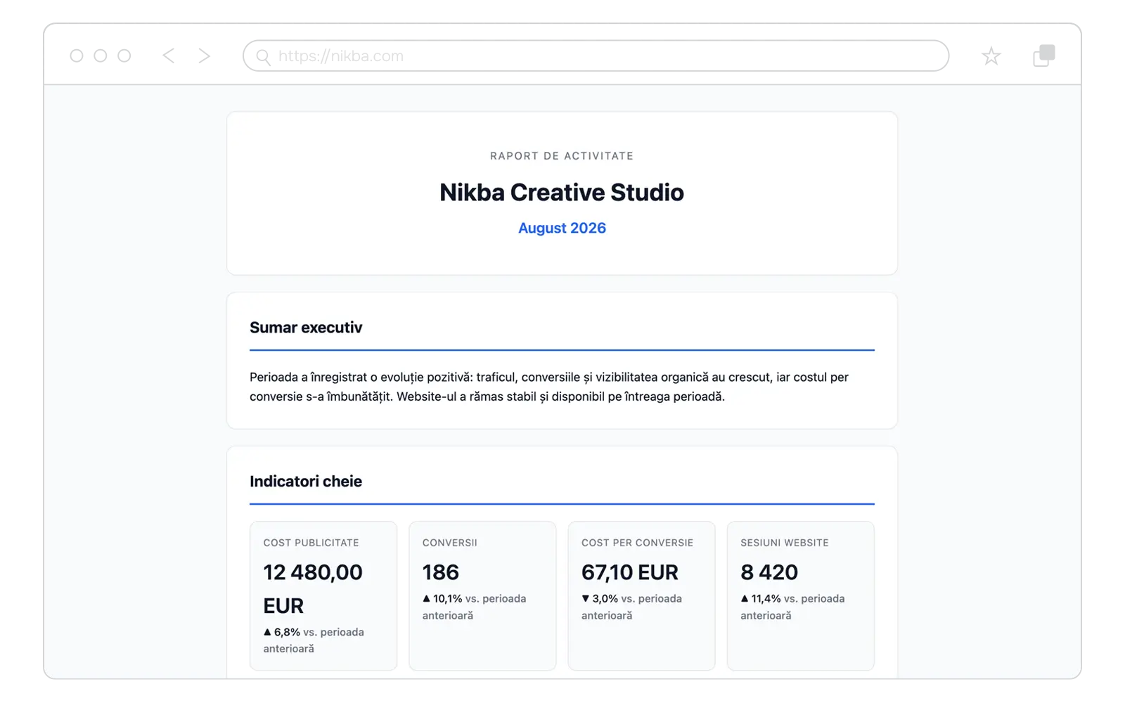 Nikba Reports