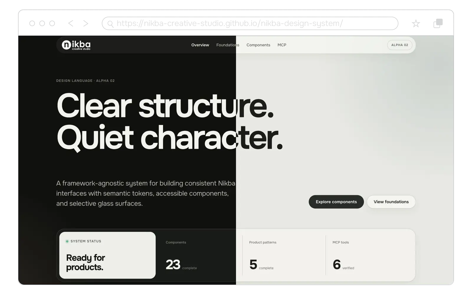 Nikba Design System