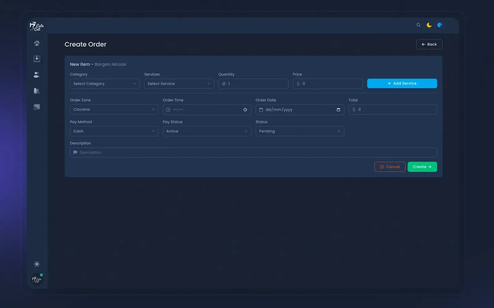 CuteCut CRM