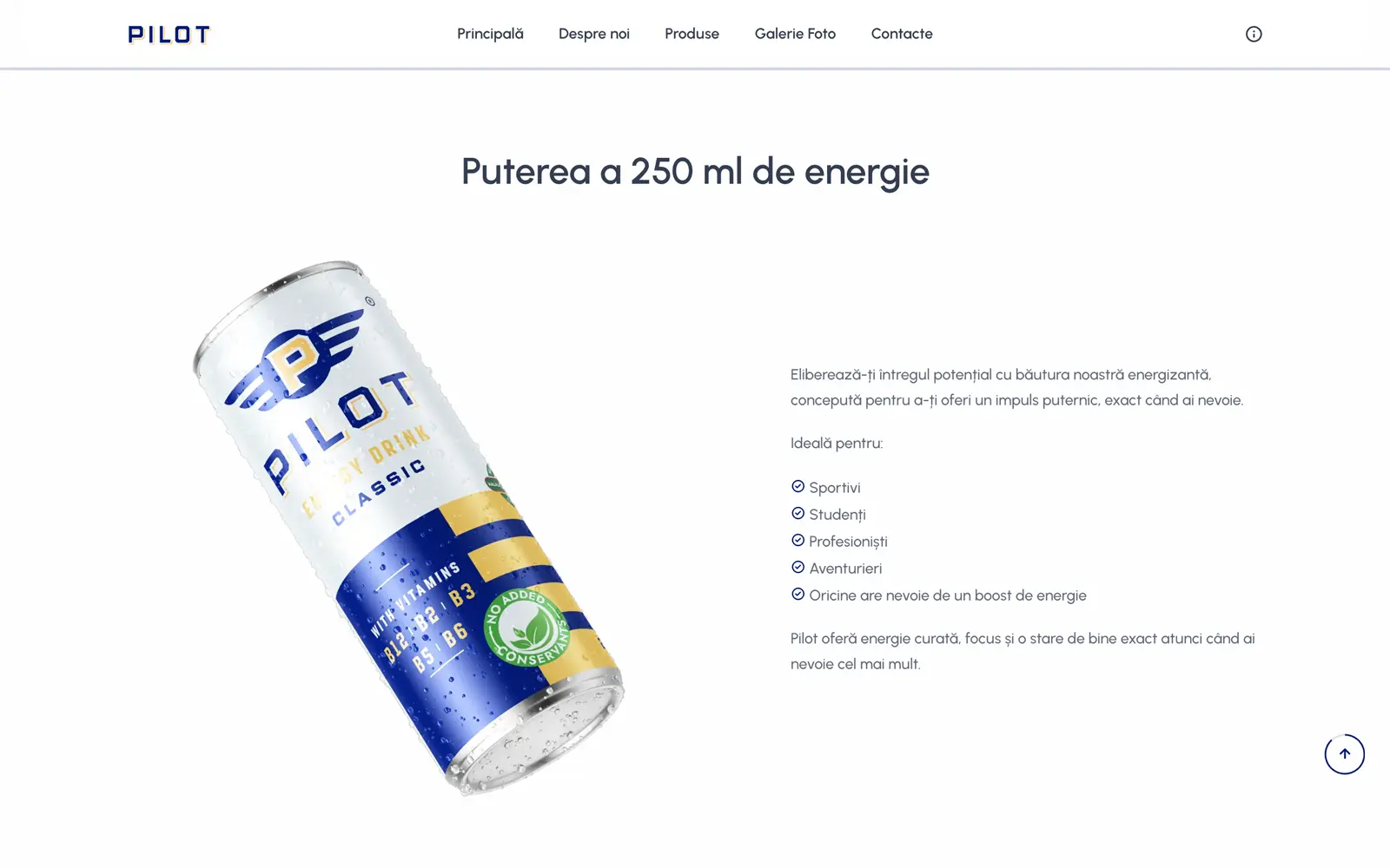 Pilot Energy Drink 