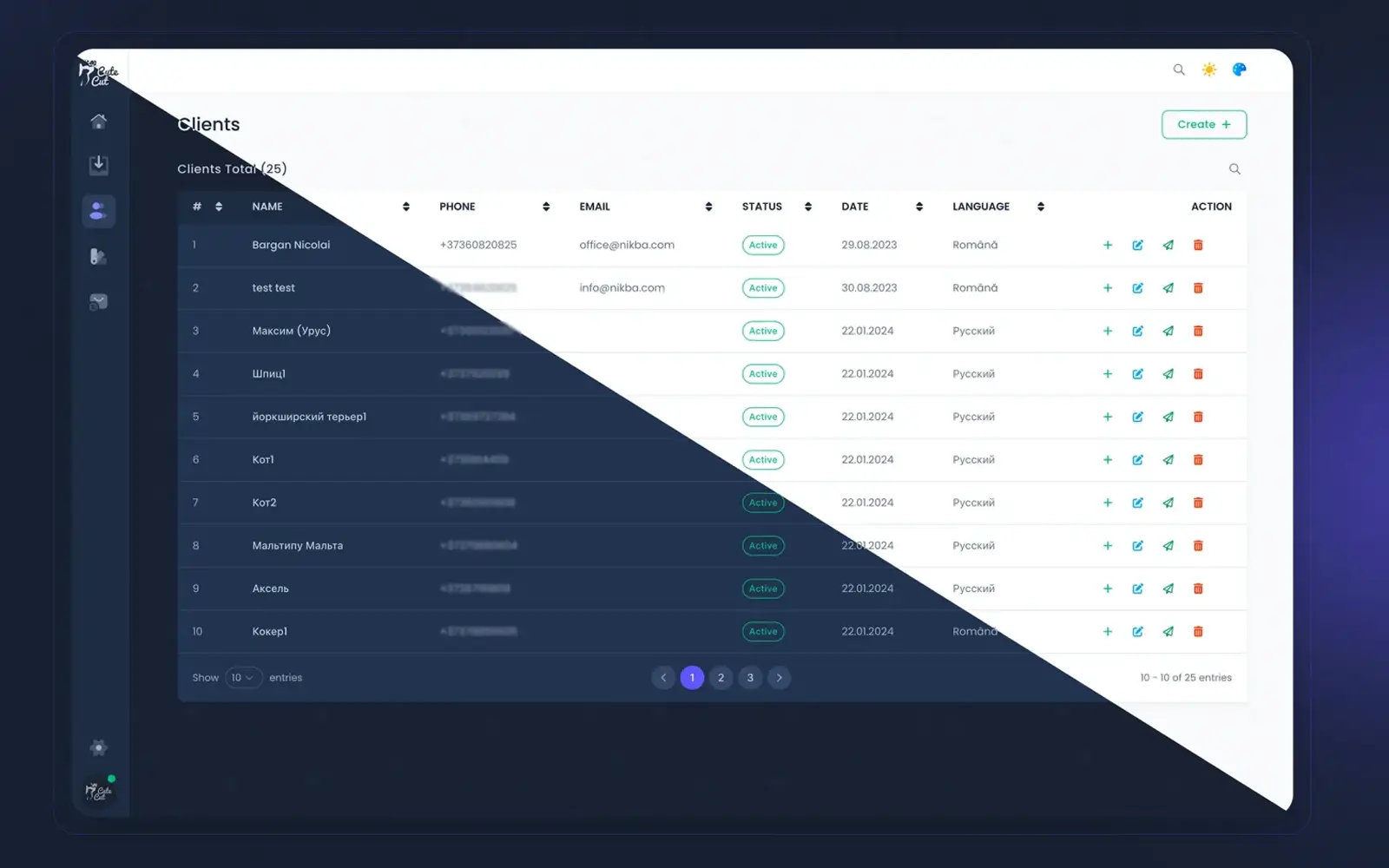 CuteCut CRM