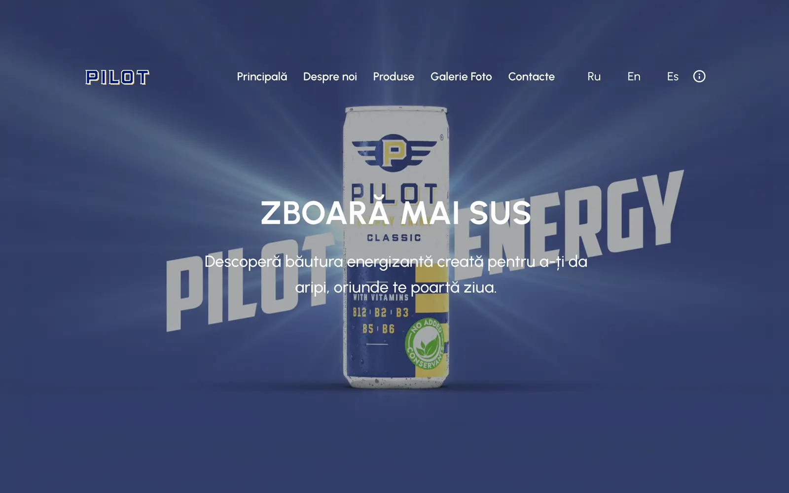 Pilot Energy Drink