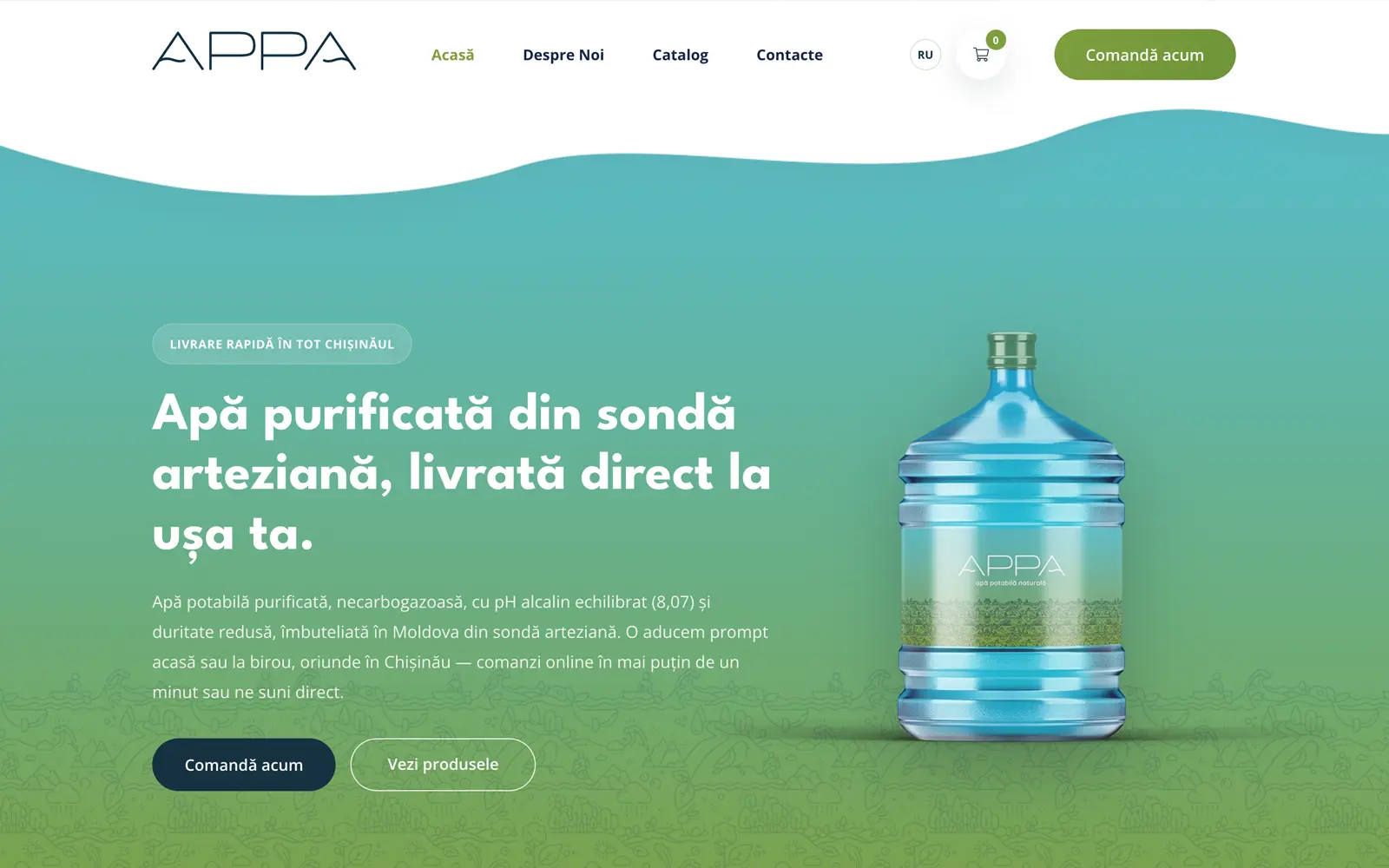 APPA — Livrare Apă